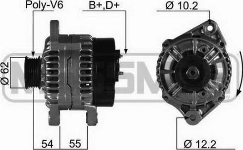 Messmer 210075R - Alternatore autozon.pro