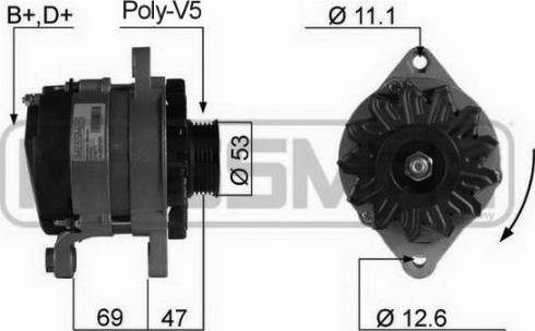 Messmer 210071A - Alternatore autozon.pro