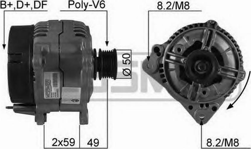 Messmer 210199 - Alternatore autozon.pro