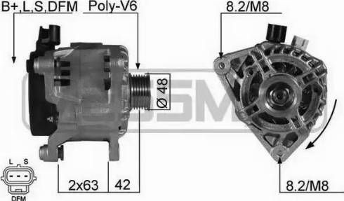 Messmer 210196 - Alternatore autozon.pro