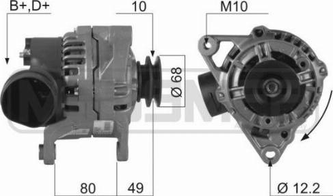 Messmer 210191A - Alternatore autozon.pro