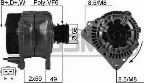 Messmer 210192R - Alternatore autozon.pro