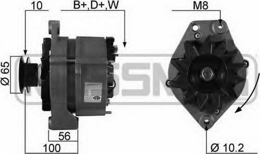 Messmer 210145 - Alternatore autozon.pro