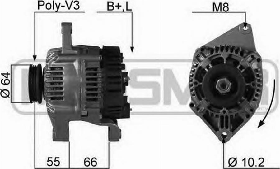 Messmer 210146 - Alternatore autozon.pro