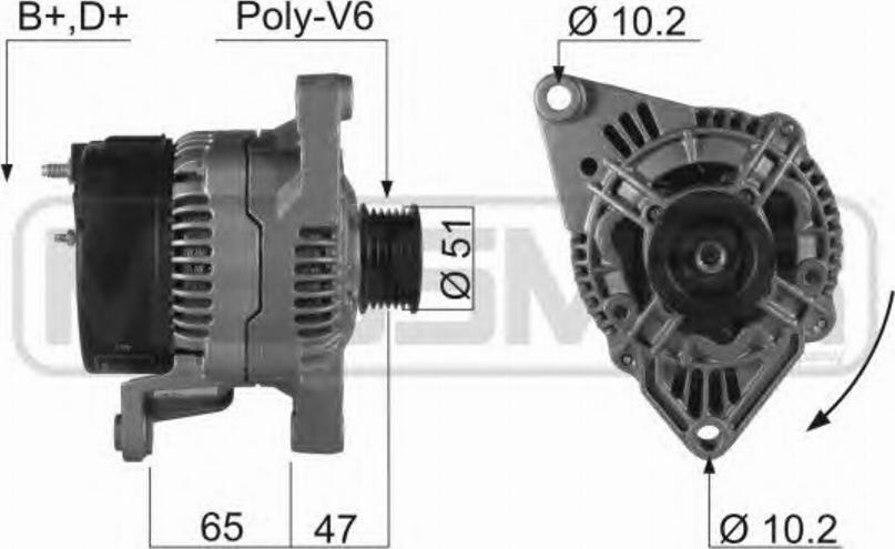 Messmer 210140 - Alternatore autozon.pro