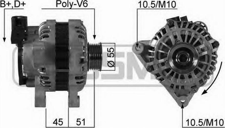 Messmer 210142 - Alternatore autozon.pro