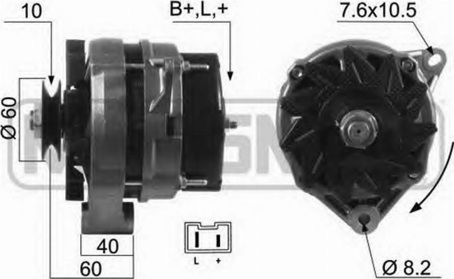 Messmer 210159 - Alternatore autozon.pro