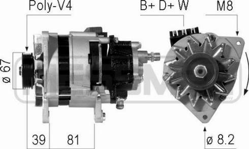 Messmer 210154A - Alternatore autozon.pro