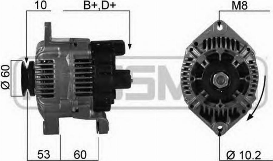 Messmer 210155 - Alternatore autozon.pro