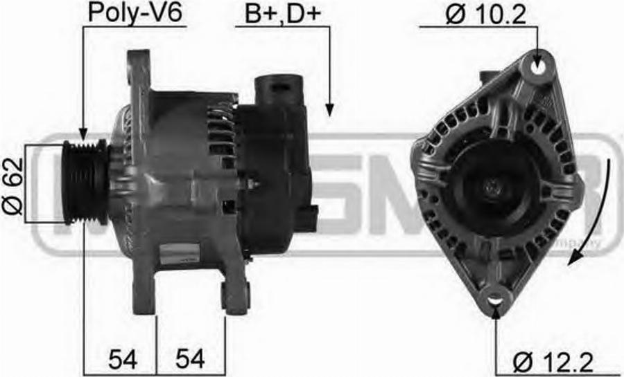 Messmer 210153 - Alternatore autozon.pro