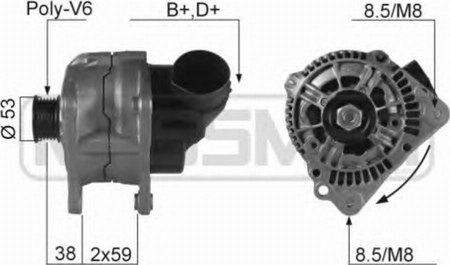 Messmer 210152 - Alternatore autozon.pro