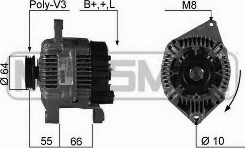 Messmer 210166 - Alternatore autozon.pro