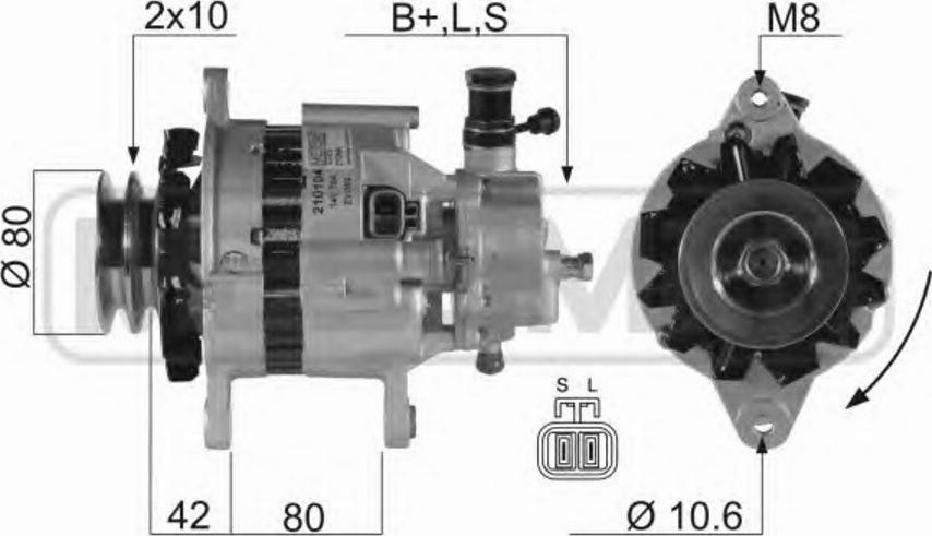 Messmer 210104 - Alternatore autozon.pro