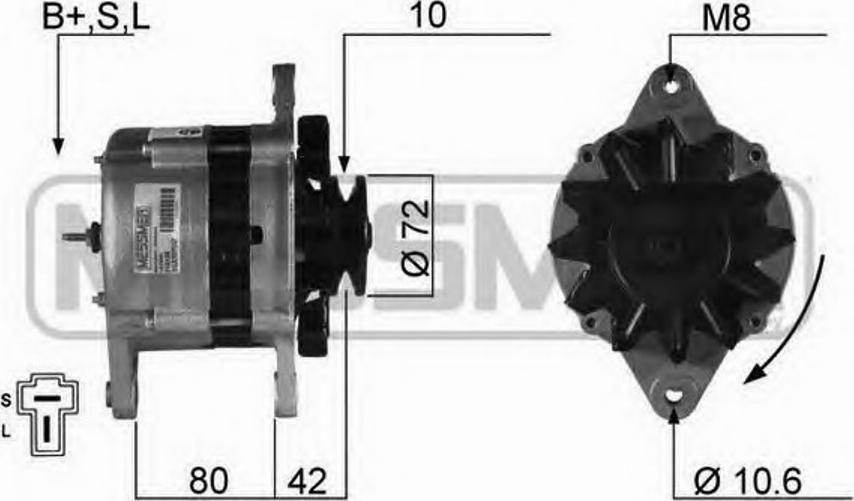 Messmer 210105 - Alternatore autozon.pro