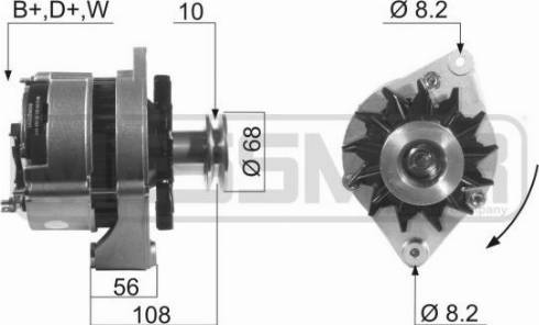 Messmer 210108A - Alternatore autozon.pro