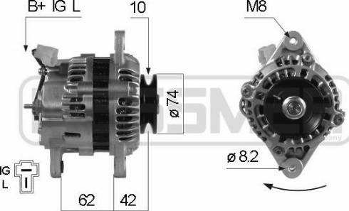 Messmer 210107A - Alternatore autozon.pro