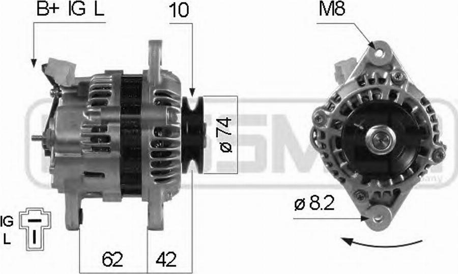 Messmer 210107 - Alternatore autozon.pro