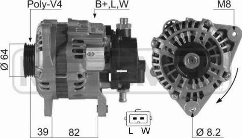 Messmer 210189A - Alternatore autozon.pro