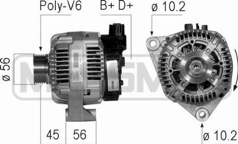 Messmer 210184A - Alternatore autozon.pro