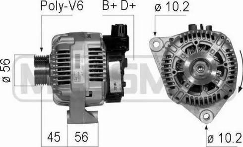 Messmer 210184 - Alternatore autozon.pro