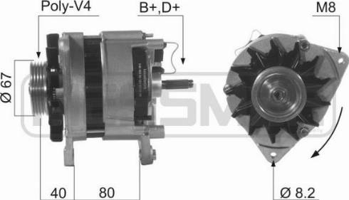 Messmer 210185A - Alternatore autozon.pro