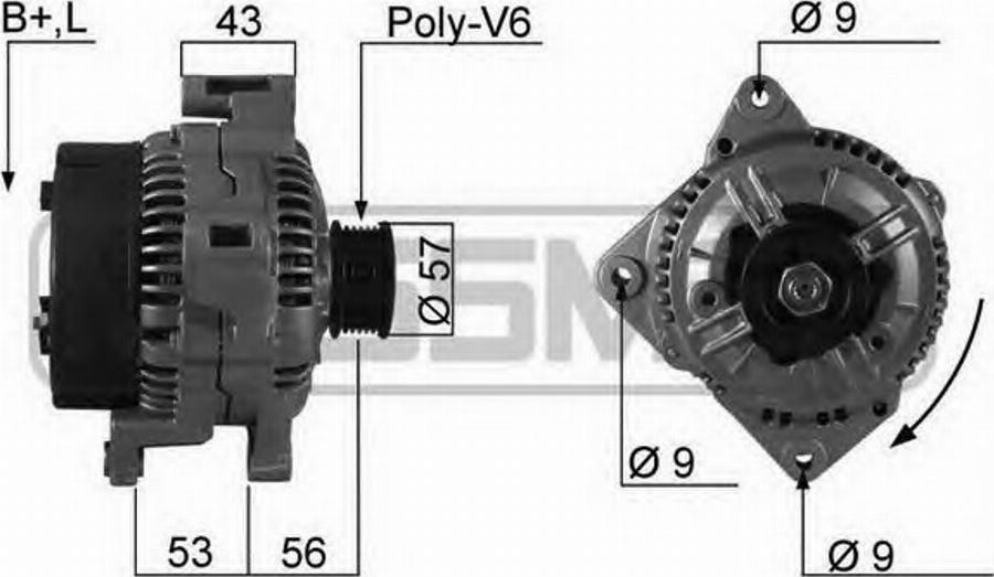 Messmer 210181 - Alternatore autozon.pro