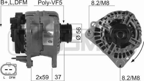 Messmer 210183R - Alternatore autozon.pro