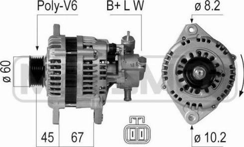 Messmer 210131A - Alternatore autozon.pro