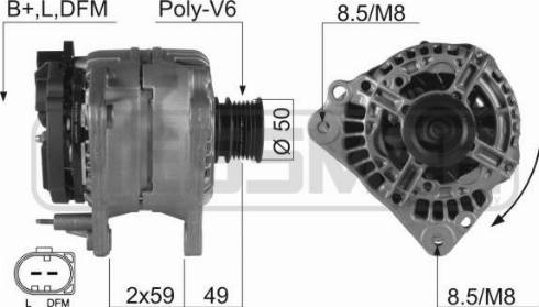 Messmer 210138A - Alternatore autozon.pro