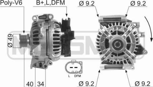 Messmer 210133A - Alternatore autozon.pro