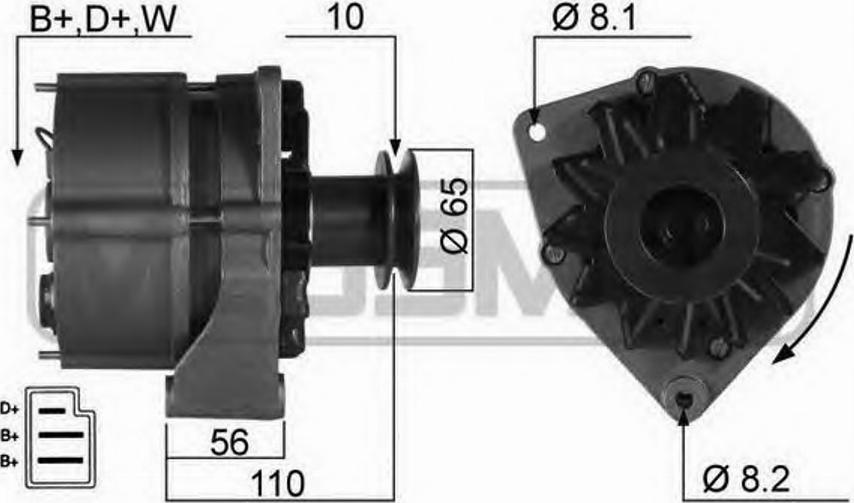 Messmer 210126 - Alternatore autozon.pro