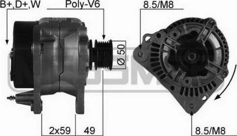 Messmer 210120A - Alternatore autozon.pro