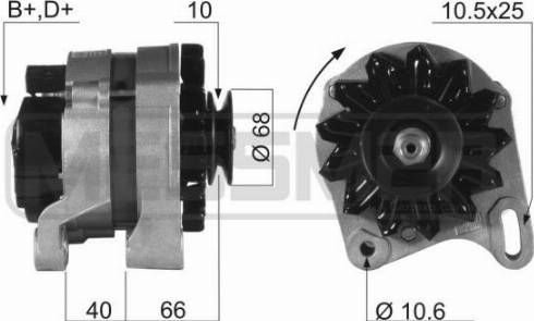 Messmer 210127R - Alternatore autozon.pro