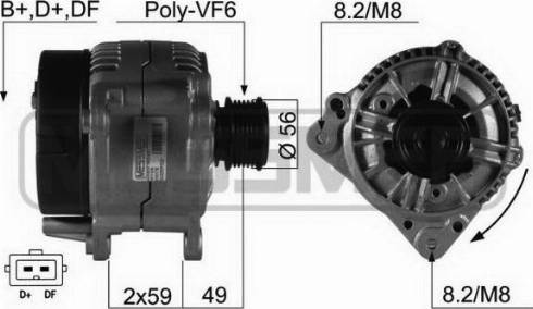 Messmer 210170A - Alternatore autozon.pro