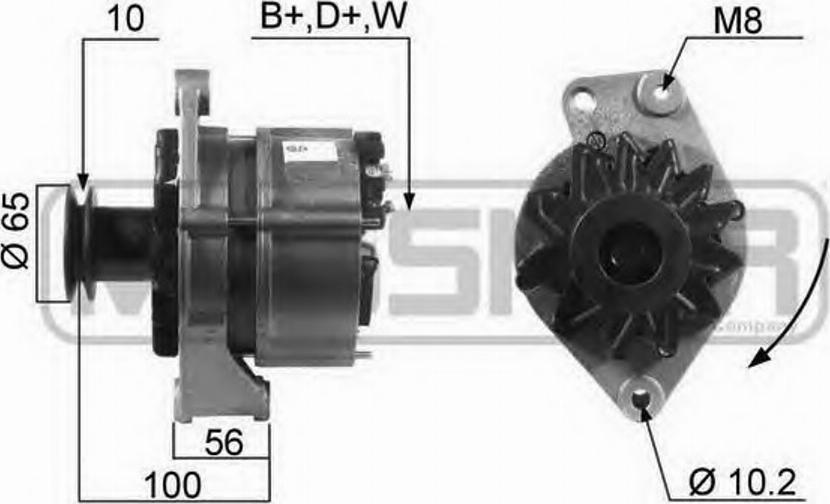 Messmer 210173 - Alternatore autozon.pro