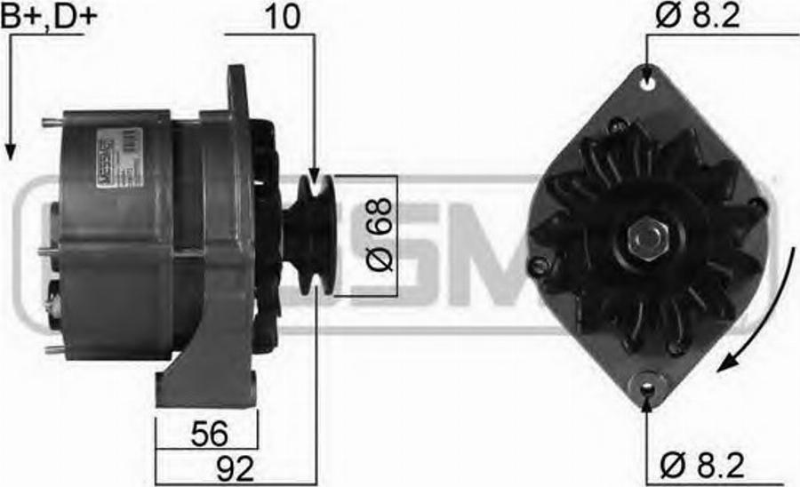 Messmer 210172 - Alternatore autozon.pro