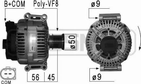 Messmer 210899 - Alternatore autozon.pro