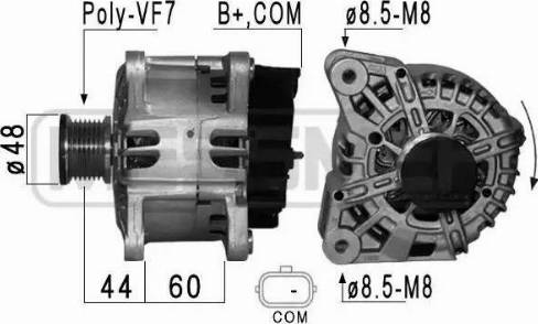 Messmer 210894 - Alternatore autozon.pro