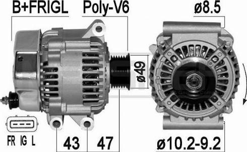 Messmer 210895A - Alternatore autozon.pro