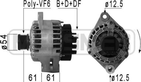 Messmer 210892A - Alternatore autozon.pro