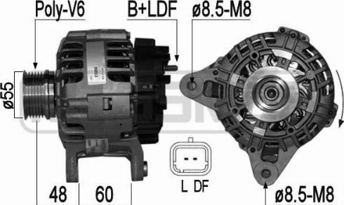 Messmer 210856A - Alternatore autozon.pro