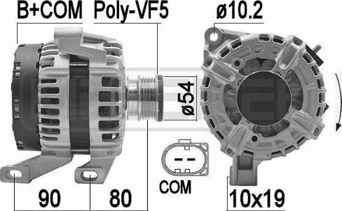 Messmer 210852 - Alternatore autozon.pro