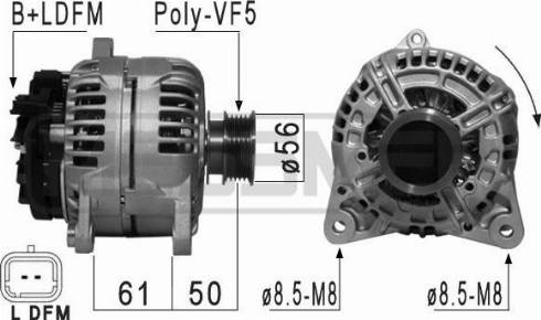 Messmer 210865A - Alternatore autozon.pro