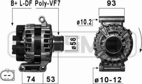 Messmer 210862 - Alternatore autozon.pro