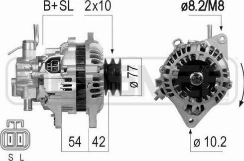 Messmer 210801A - Alternatore autozon.pro