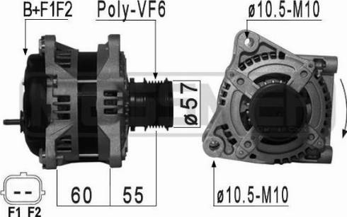 Messmer 210883A - Alternatore autozon.pro