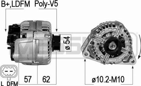 Messmer 210834A - Alternatore autozon.pro