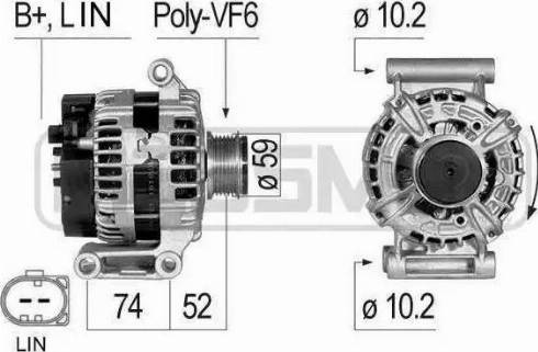 Messmer 210835 - Alternatore autozon.pro