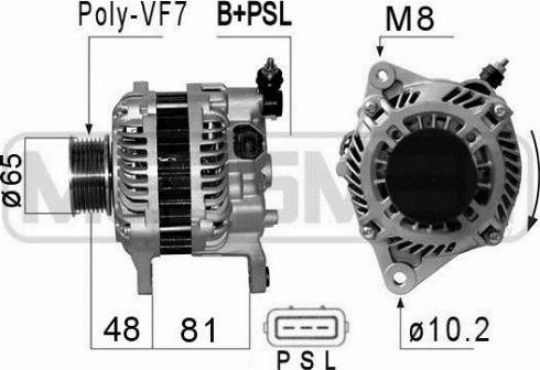 Messmer 210838A - Alternatore autozon.pro