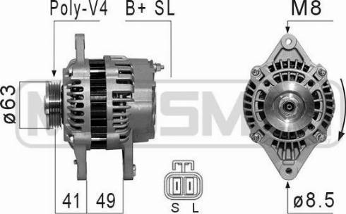 Messmer 210837A - Alternatore autozon.pro